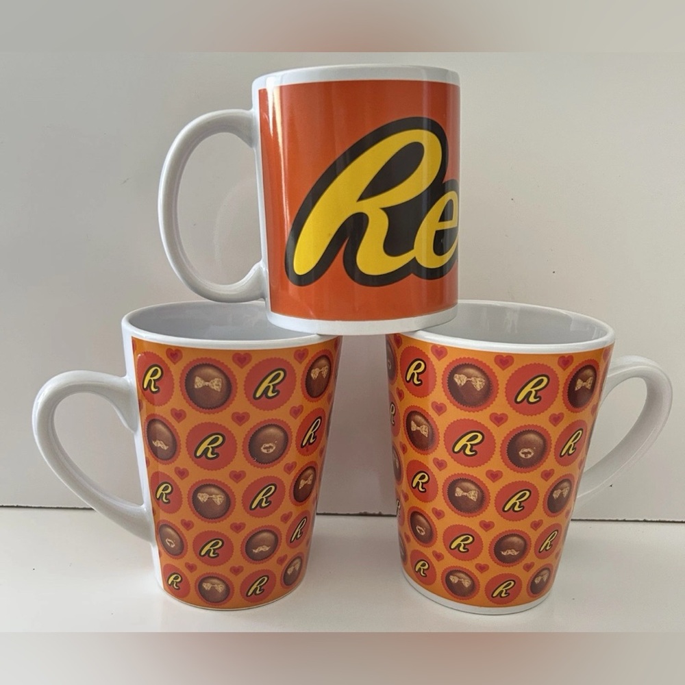 Reese’s Mugs Cups Lot Of 3 Galerie Milk Chocolate Peanut Butter Cups Coffee Tea